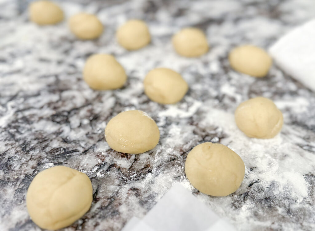 Best Flour Tortillas before shaping 